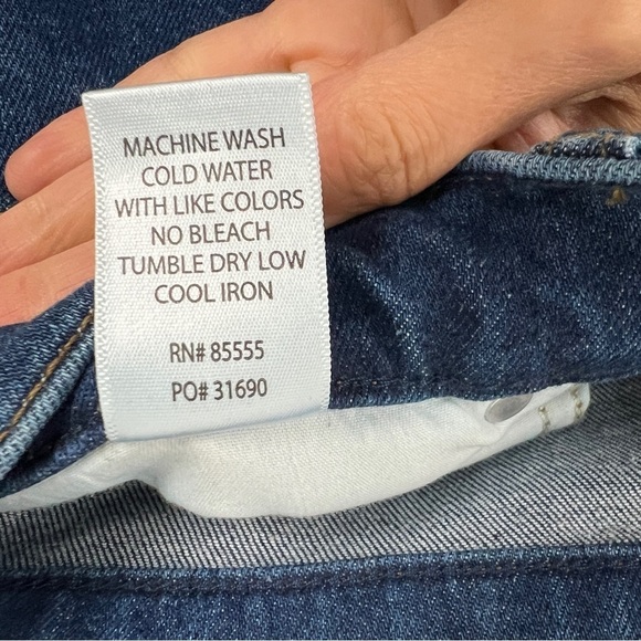 Pistola Lennon Raw Hem High Waist Crop Bootcut Kick Flare Jean 26 - Picture 6 of 8